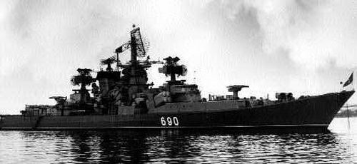 Большой противолодочный корабль Адмирал Макаров.